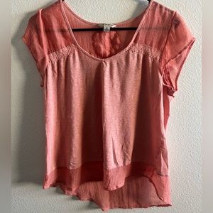 Lucky Brand Coral Sz M